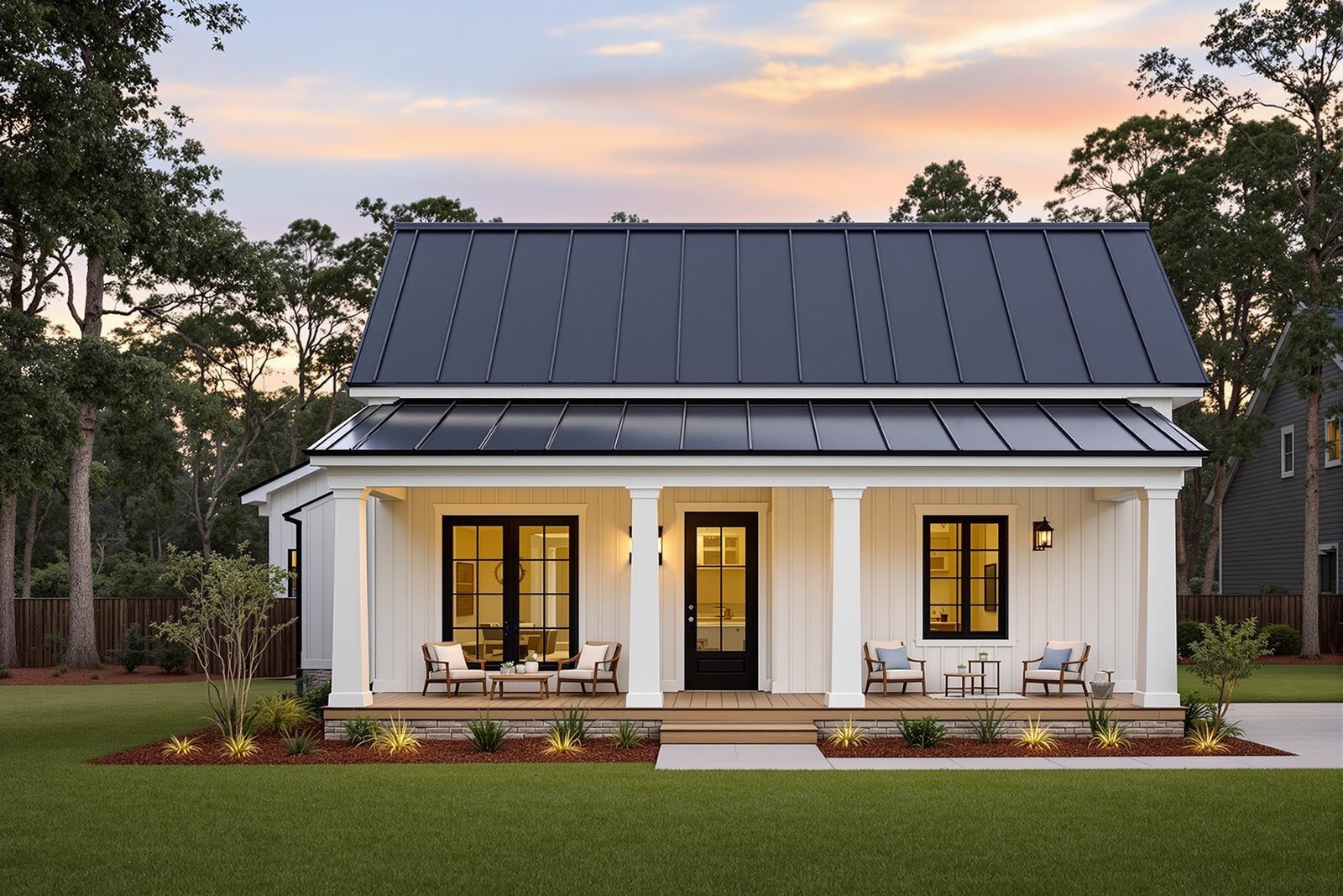 Compact detached ADU exterior