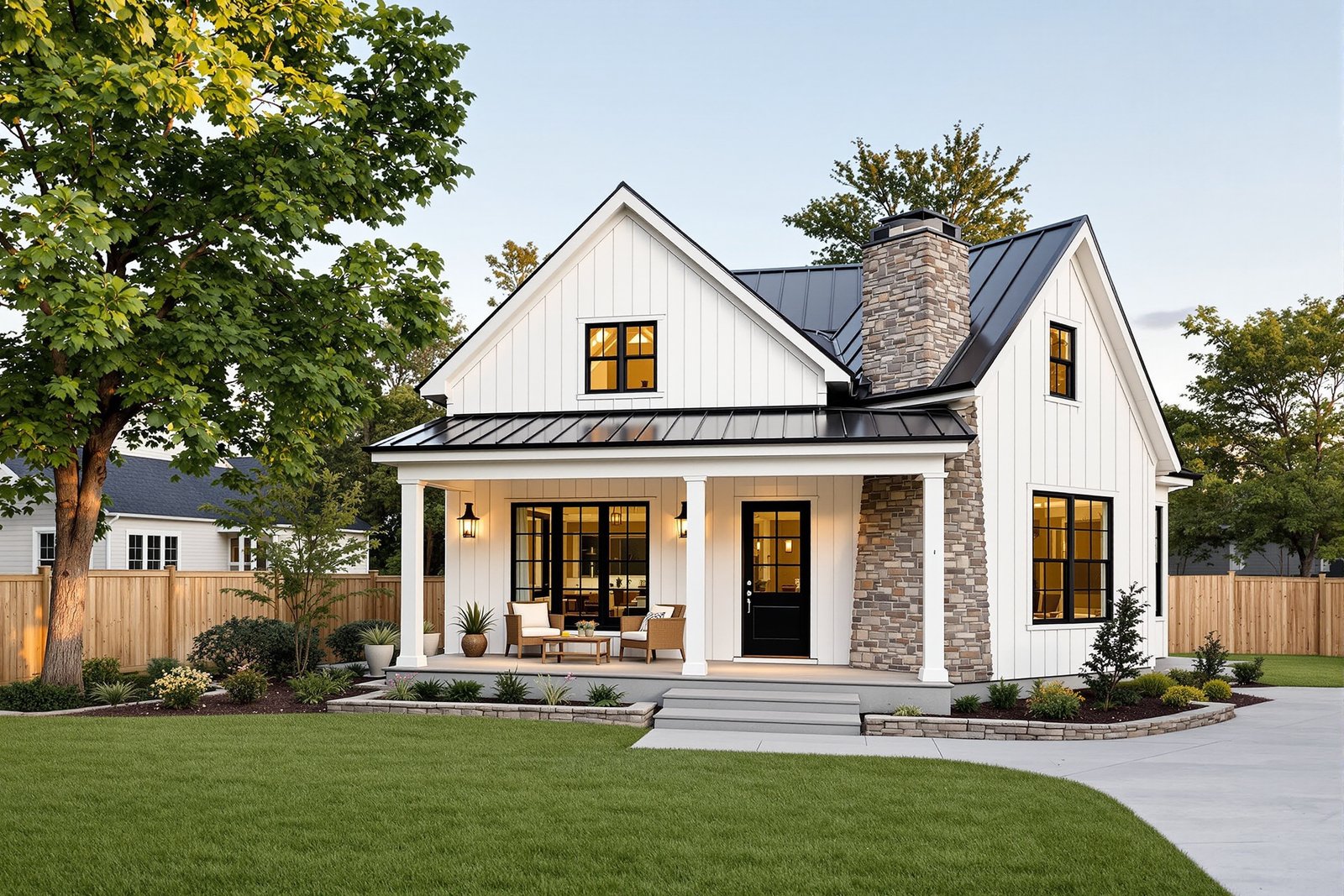 Compact detached ADU exterior