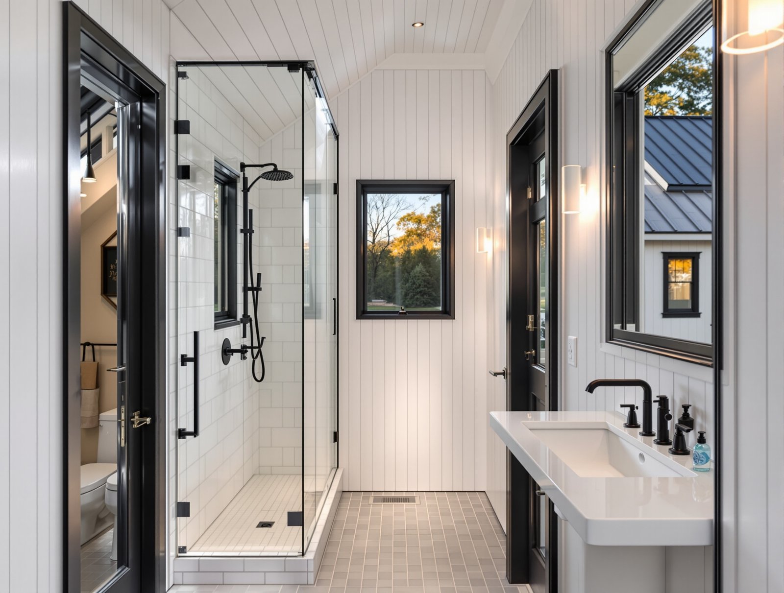 Vermont ADU bathroom interior