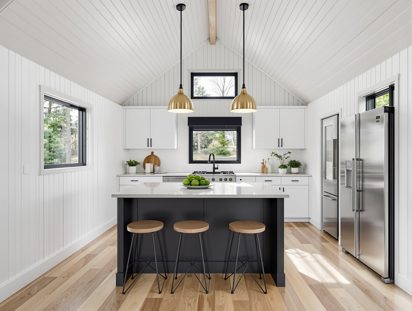 Vermont ADU kitchen interior
