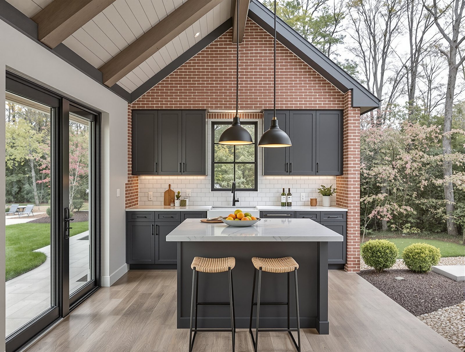 Virginia ADU kitchen interior