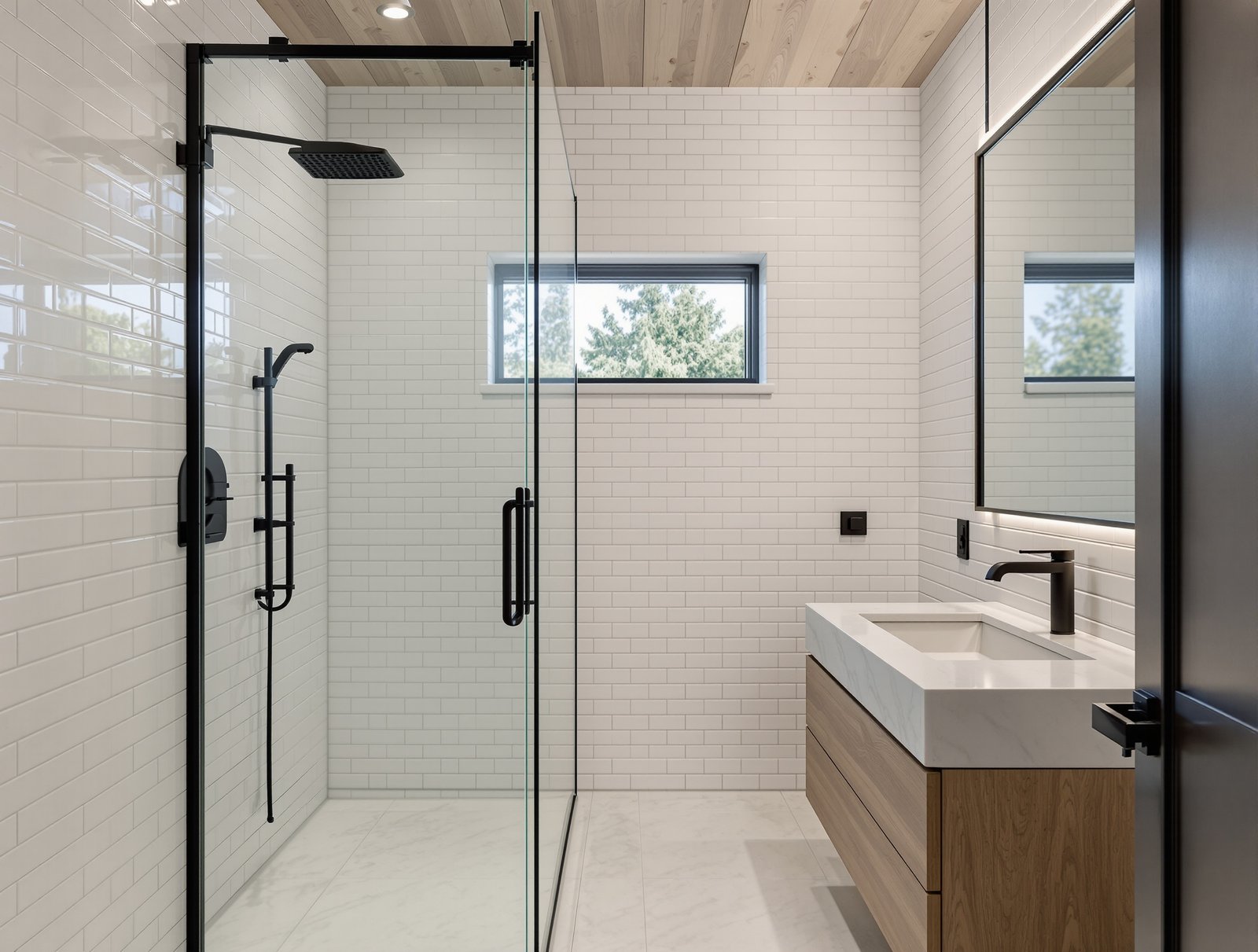 Washington ADU bathroom interior