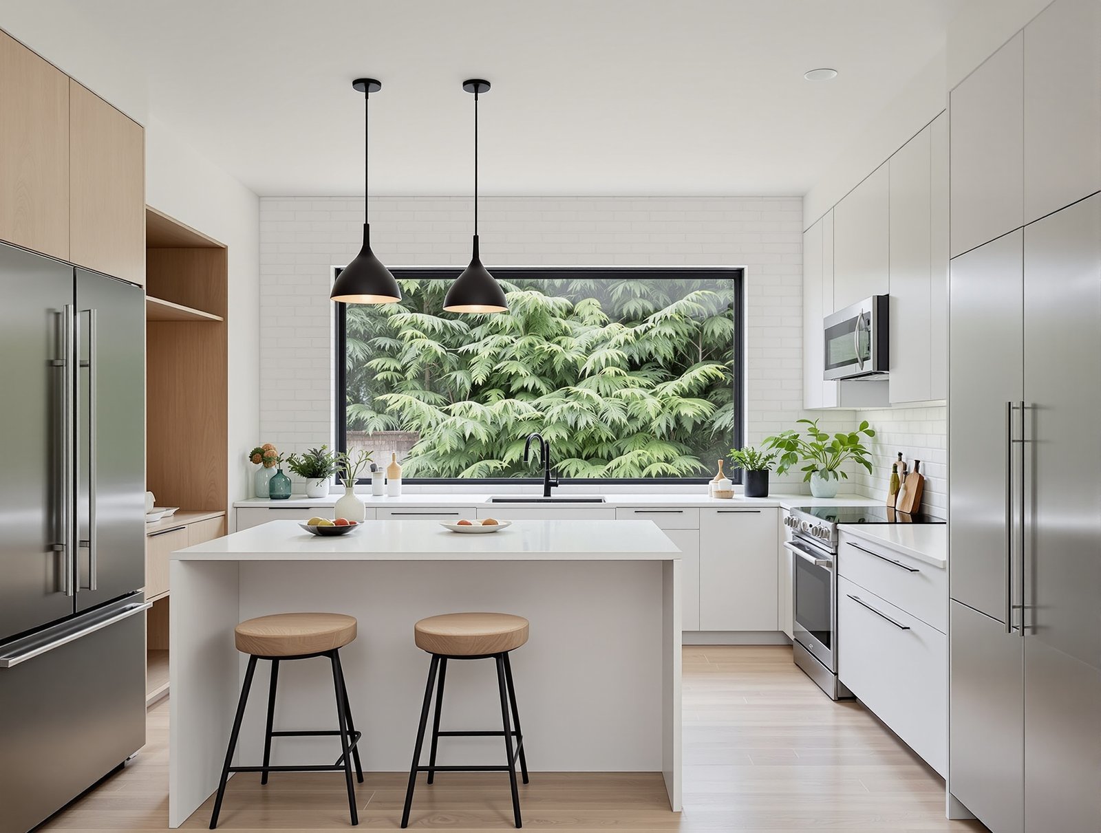 Washington ADU kitchen interior