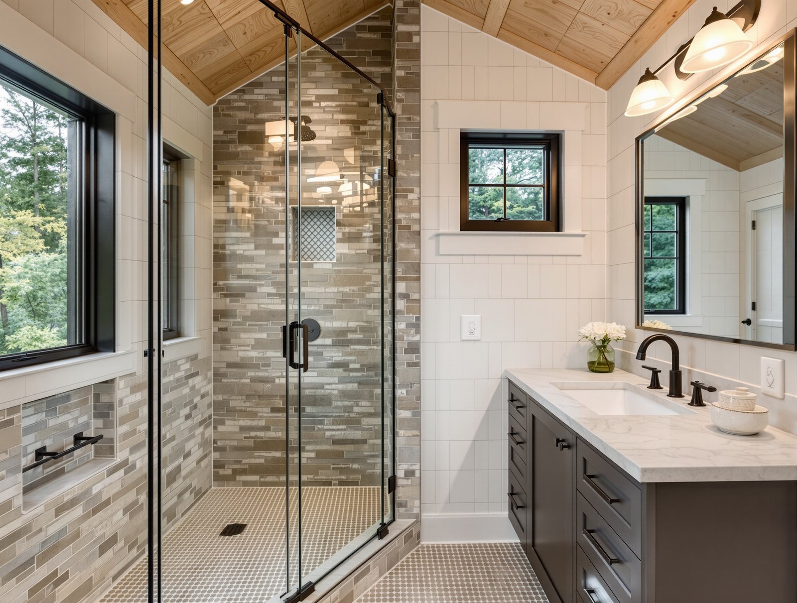 West Virginia ADU bathroom interior