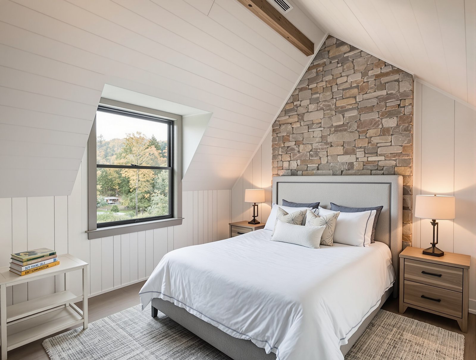 West Virginia ADU bedroom interior