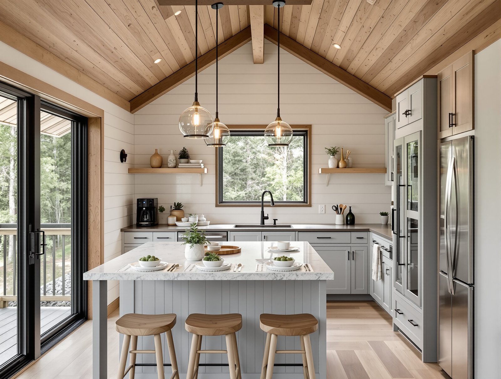 West Virginia ADU kitchen interior