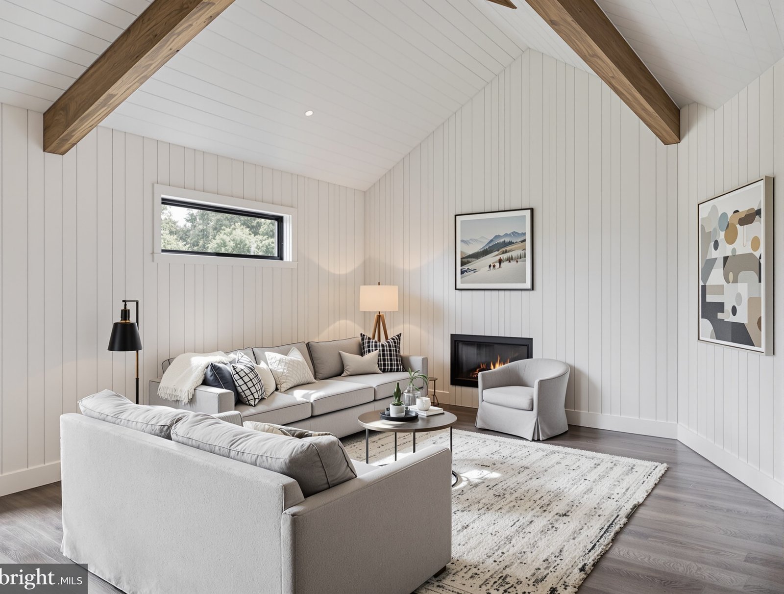 West Virginia ADU living room interior