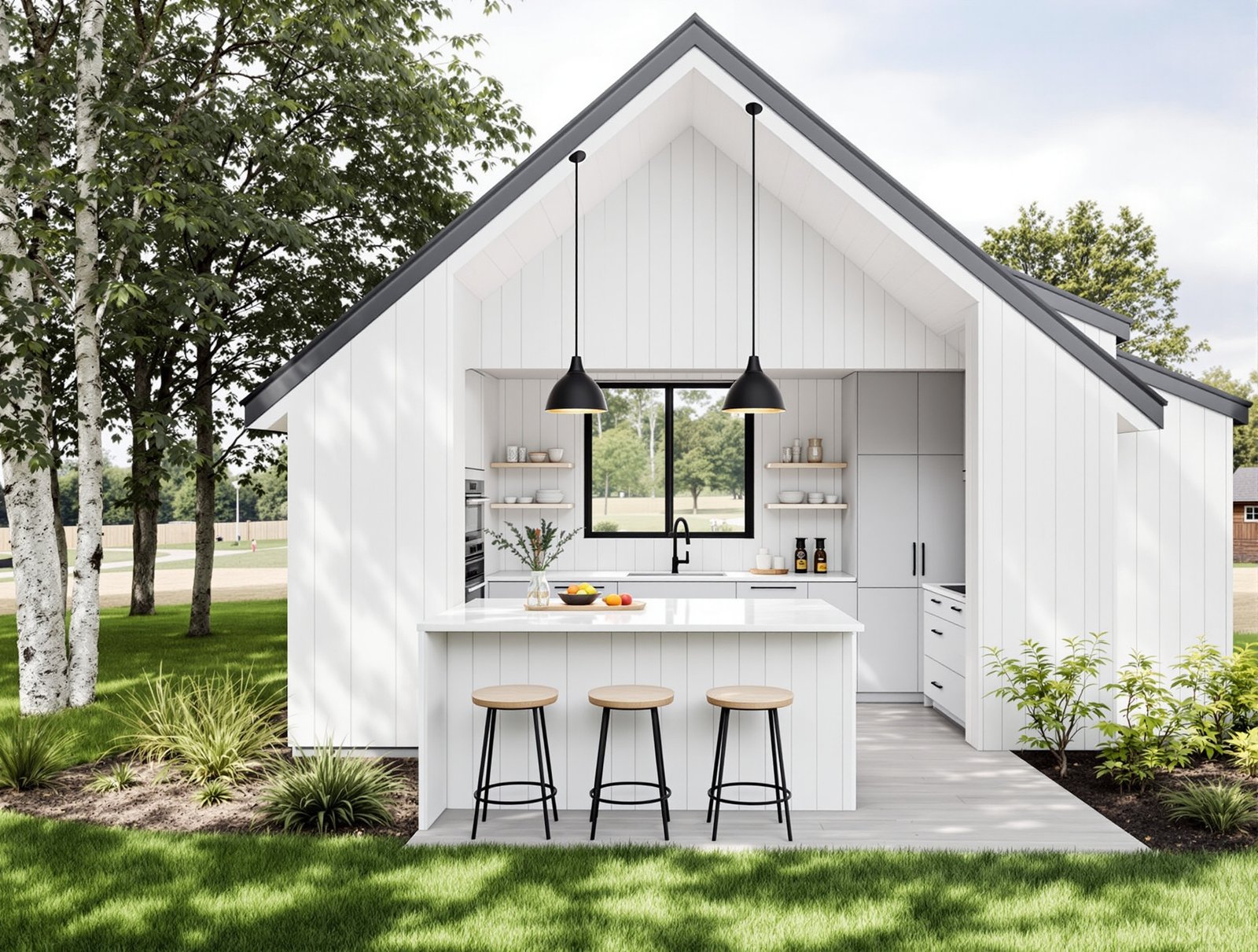Wisconsin ADU kitchen interior