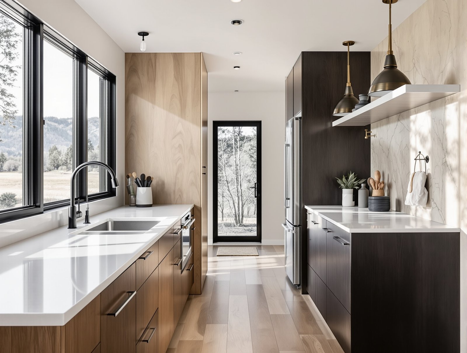 Wyoming ADU kitchen interior